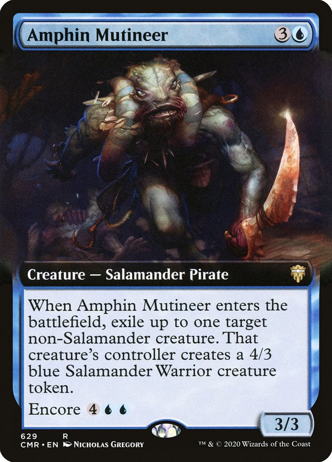 Amphin Mutineer (CMR) (629) / Extended Art