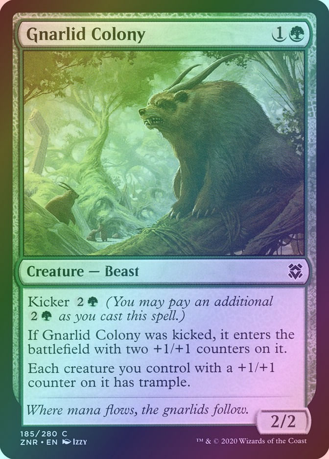 Gnarlid Colony (ZNR) (185) / Foil