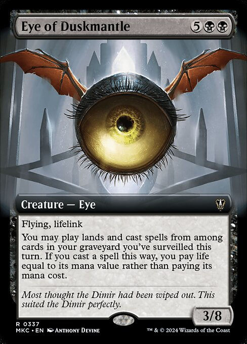 Eye of Duskmantle (mkc) (337) / Extended Art