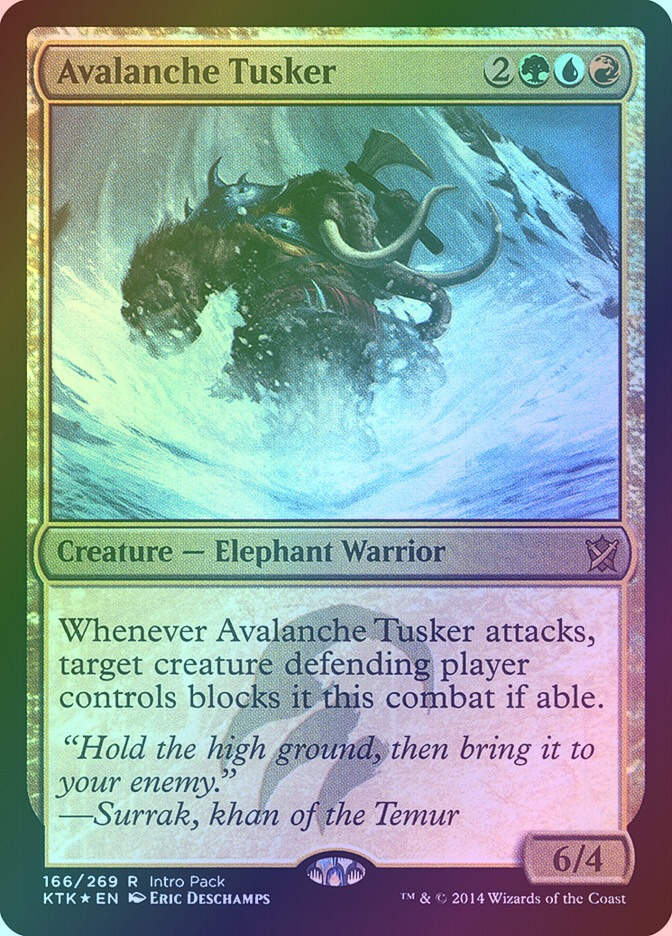 Avalanche Tusker (PKTK) (166) / Foil