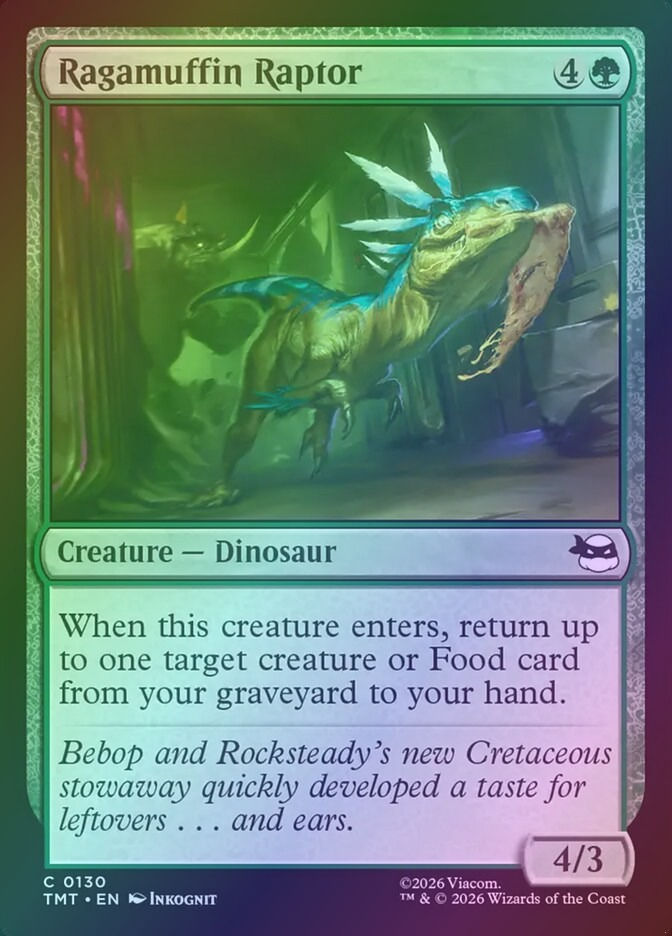 Ragamuffin Raptor (TMT) (130) / Foil