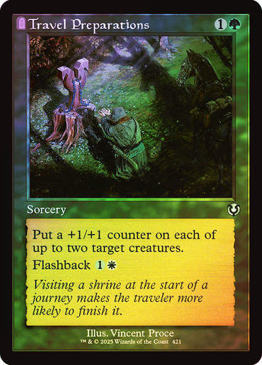 Travel Preparations (INR) (421) / Foil Retro