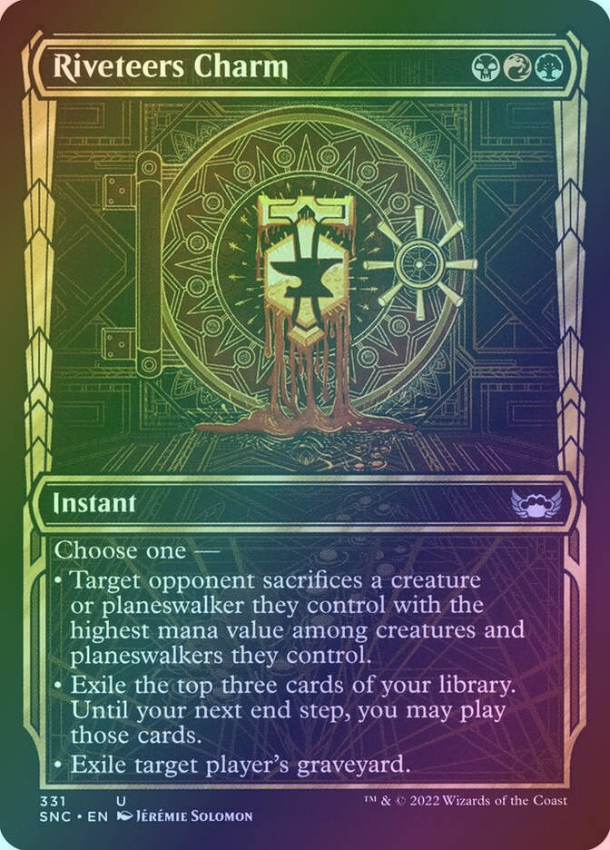 Riveteers Charm (SNC) (331) / Showcase / Foil