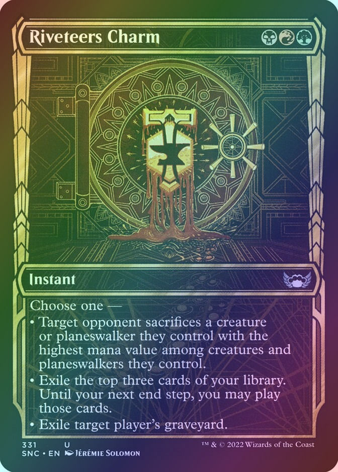 Riveteers Charm (SNC) (331) / Showcase / Foil