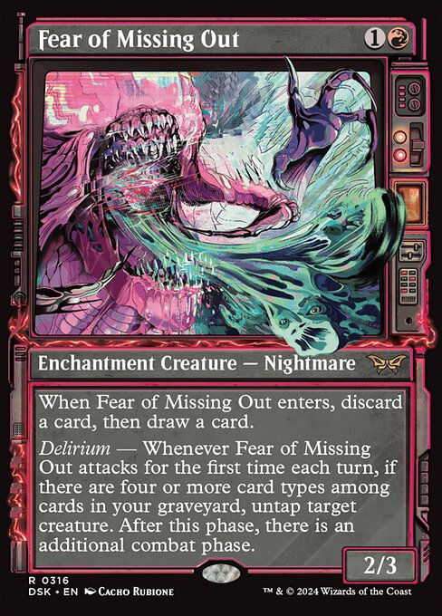 Fear of Missing Out (DSK) (316) / Showcase