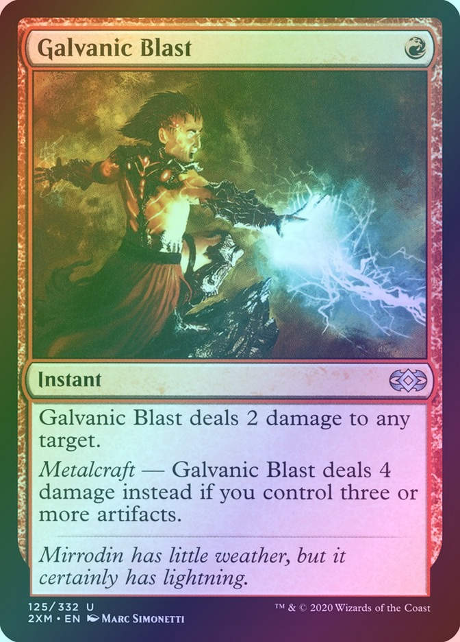 Galvanic Blast (2XM) (125) / Foil