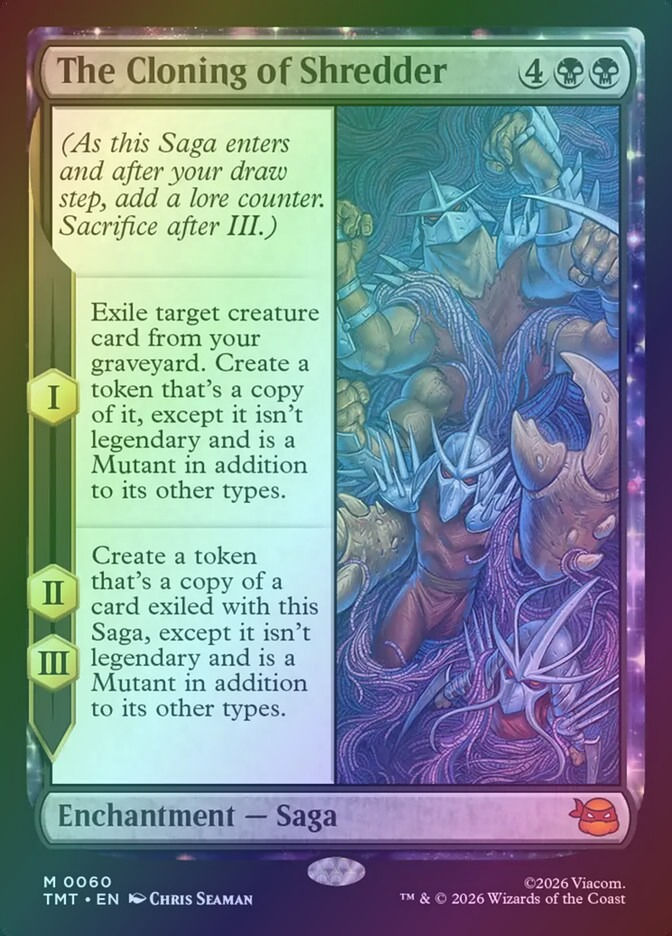The Cloning of Shredder (TMT) (60) / Foil