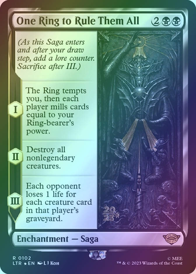 One Ring to Rule Them All (PLTR) (102s) / Foil