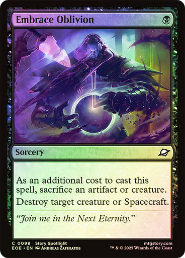 Embrace Oblivion (EOE) (98) / Foil