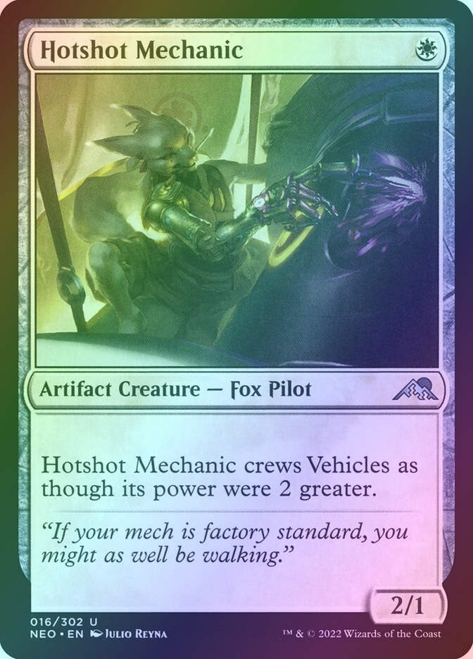 Hotshot Mechanic (NEO) (16) / Foil