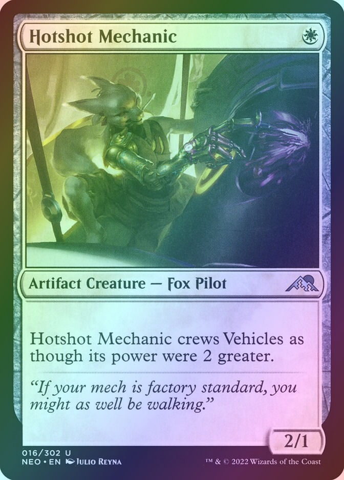 Hotshot Mechanic (NEO) (16) / Foil