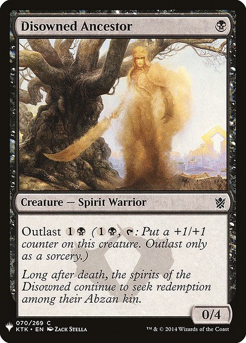 Disowned Ancestor (PLST) (KTK-70)