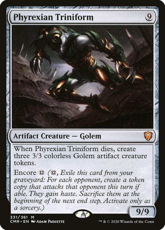 Phyrexian Triniform (CMR) (331)