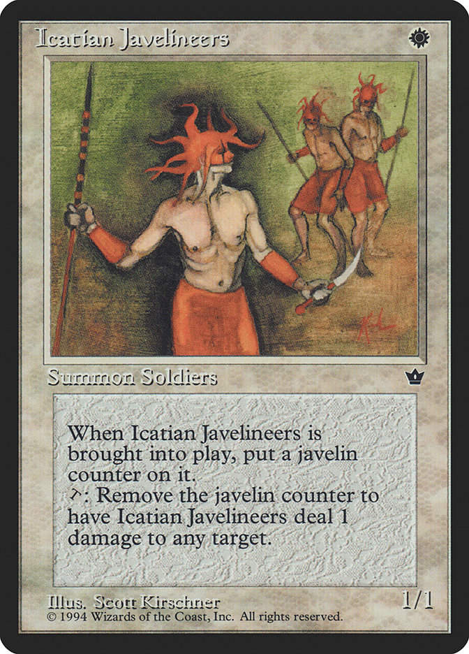 Icatian Javelineers (fem)