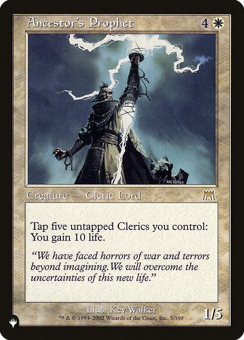 Ancestor's Prophet (PLST) (ONS-3)