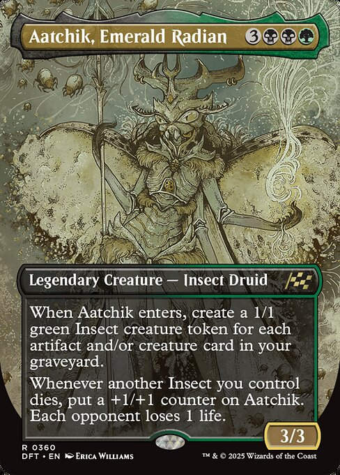 Aatchik, Emerald Radian (DFT) (360) / Borderless