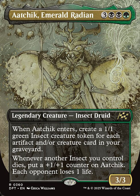Aatchik, Emerald Radian (DFT) (360) / Borderless