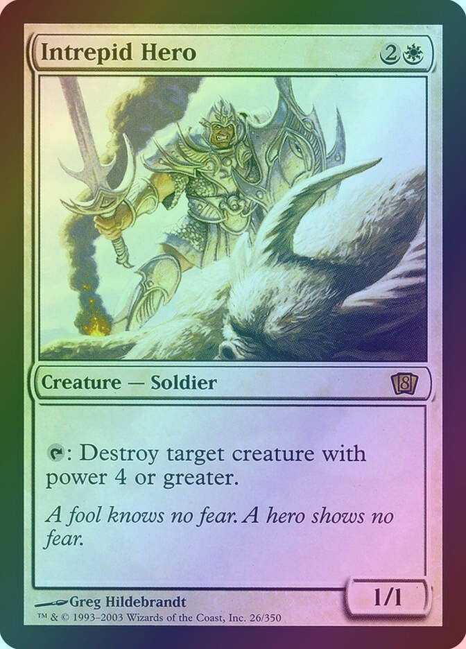 Intrepid Hero (8ED) (26★) / Foil