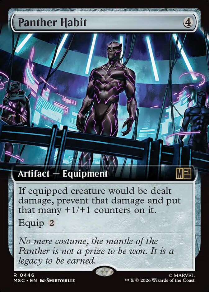 Panther Habit (MSC) (446) / Extended Art