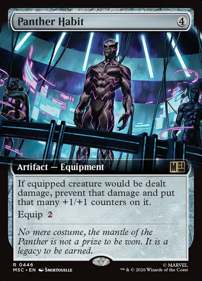 Panther Habit (MSC) (446) / Extended Art