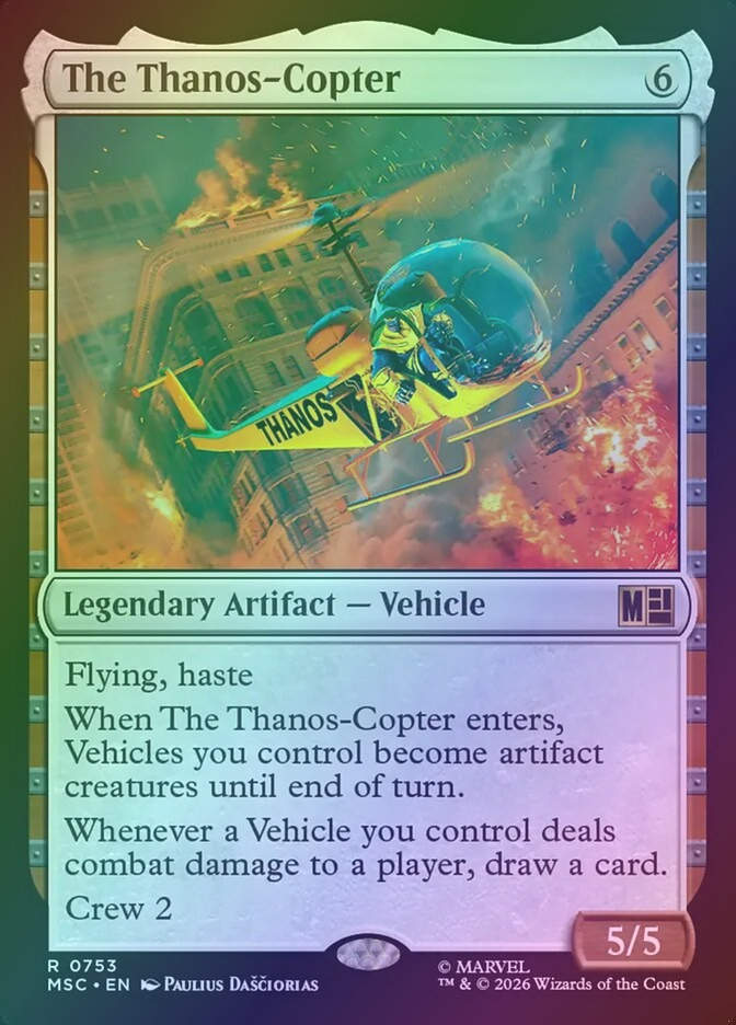 The Thanos-Copter (MSC) (753) / Foil