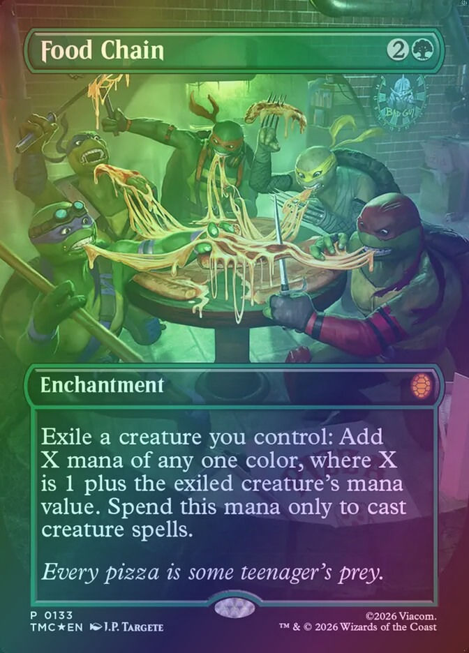 Food Chain (TMC) (133) / Borderless / Foil