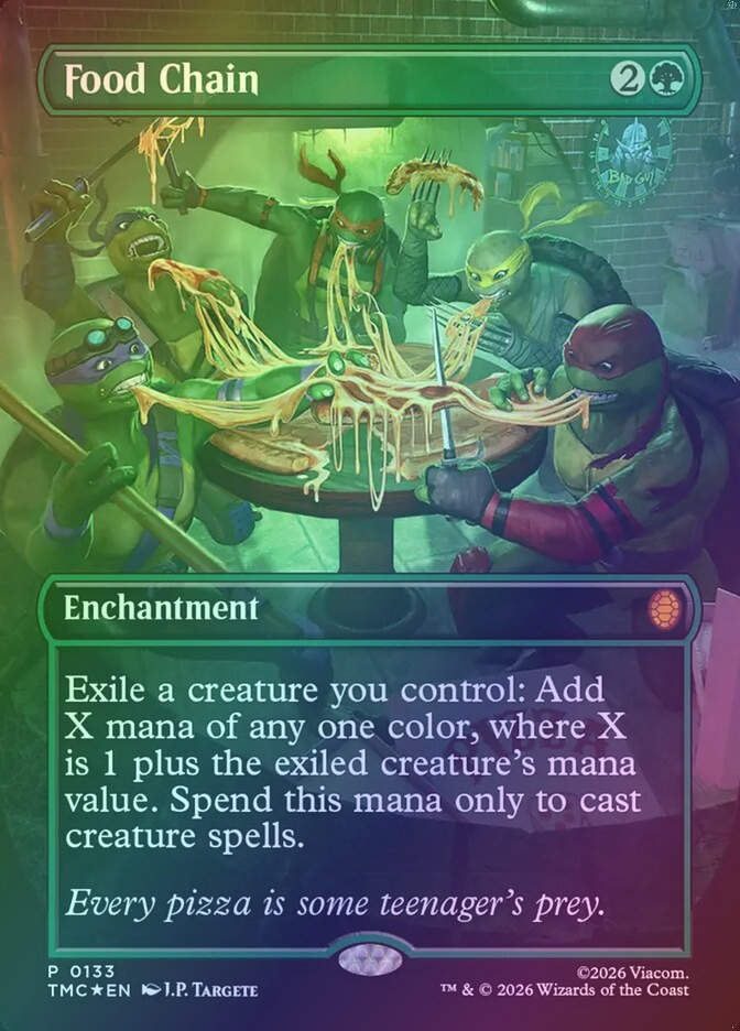 Food Chain (TMC) (133) / Borderless / Foil