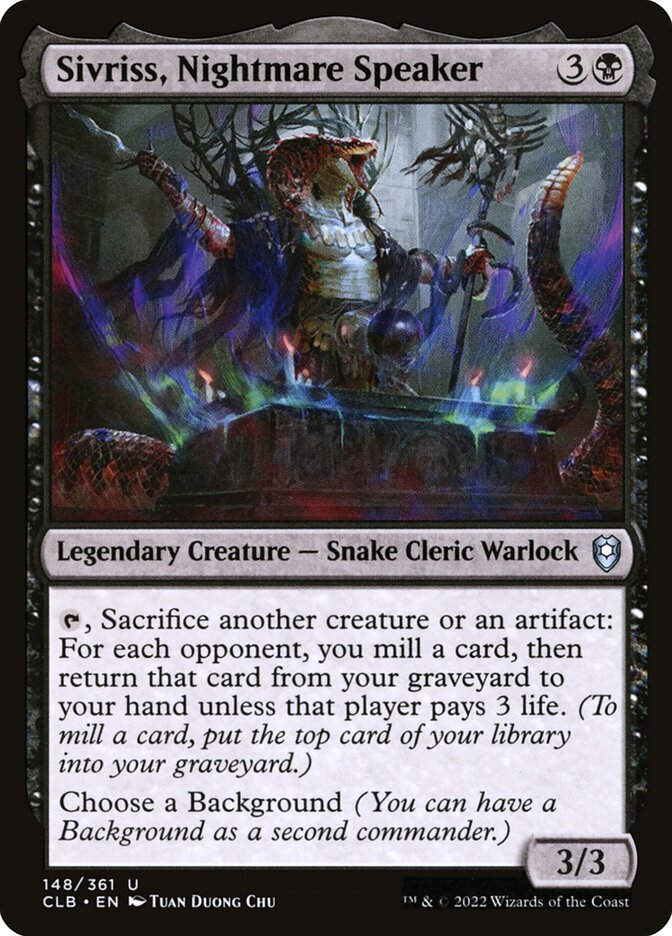 Sivriss, Nightmare Speaker (CLB) (148)