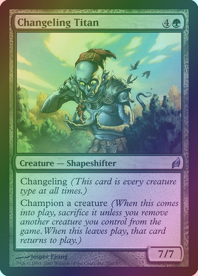 Changeling Titan (LRW) (200) / Foil