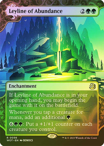 Leyline of Abundance (wot) / Foil