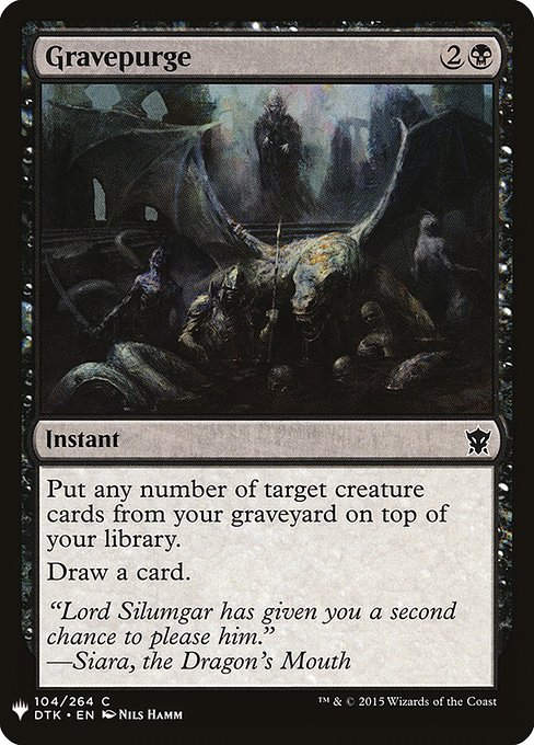 Gravepurge (PLST) (DTK-104)