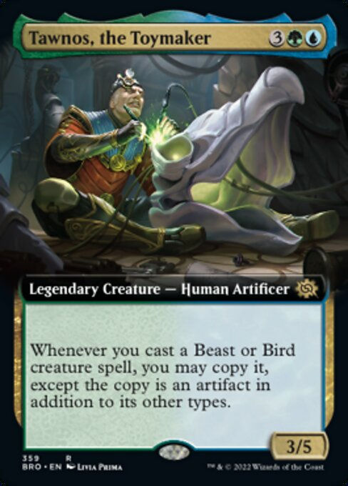 Tawnos, the Toymaker (BRO) / Extended Art Foil