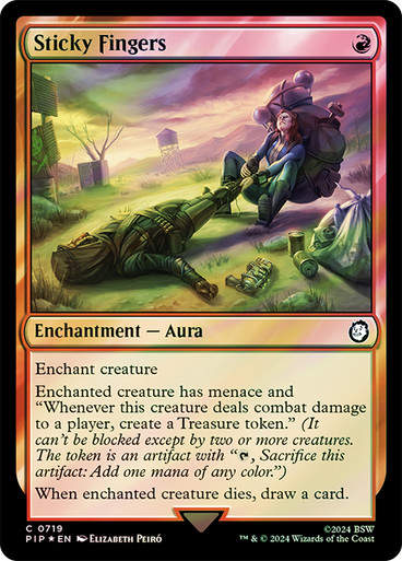 Sticky Fingers (pip) (719) / Surge Foil