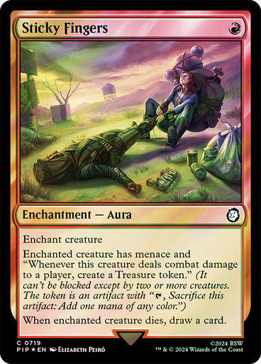 Sticky Fingers (pip) (719) / Surge Foil