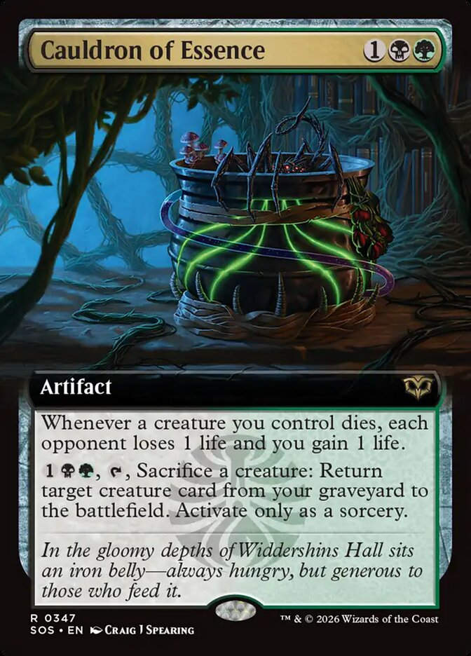 Cauldron of Essence (SOS) (347) / Extended Art