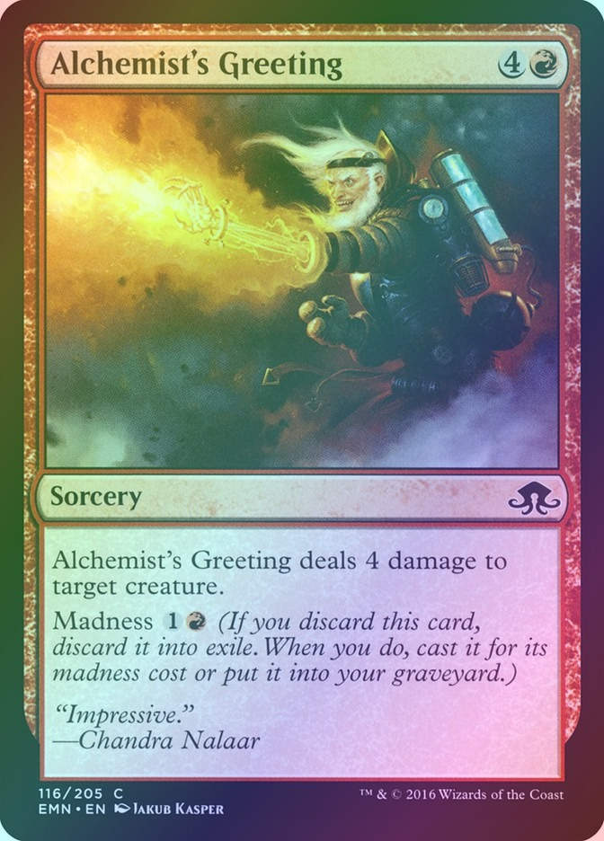 Alchemist's Greeting (EMN) (116) / Foil