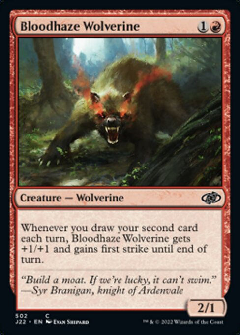 Bloodhaze Wolverine (J22))