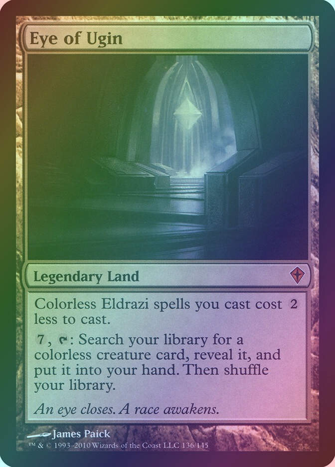 Eye of Ugin (WWK) (136) / Foil