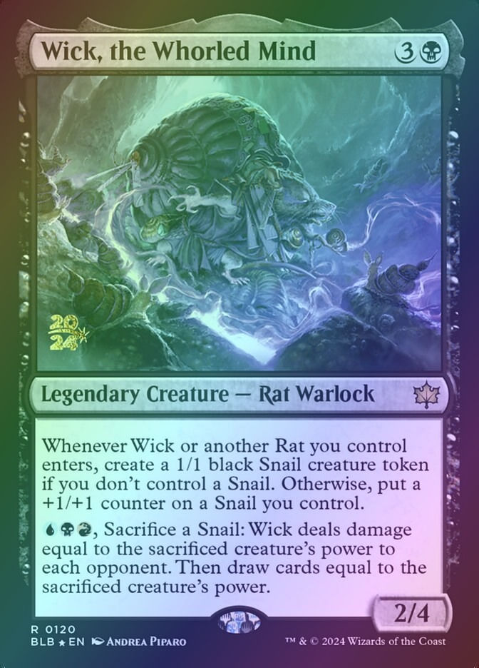 Wick, the Whorled Mind (PBLB) (120s) / Foil
