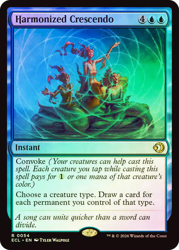 Harmonized Crescendo (ECL) (54) / Foil