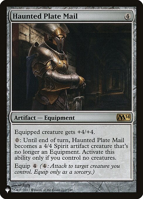 Haunted Plate Mail (PLST) (M14-212)