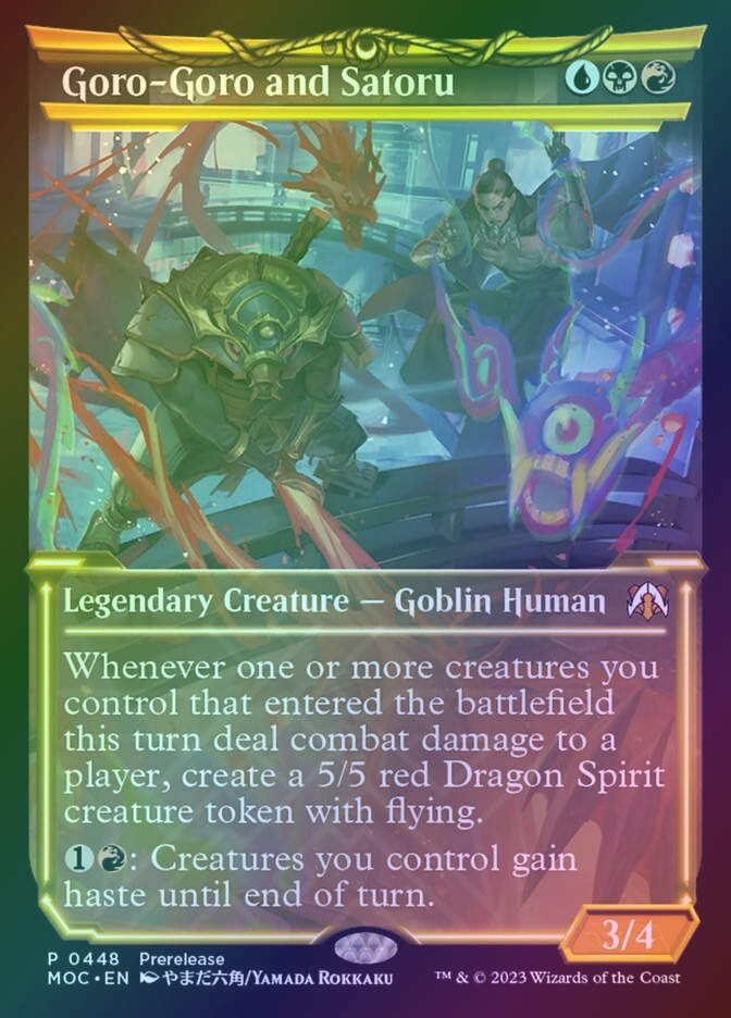 Goro-Goro and Satoru (MOC) (448) / Showcase / Foil