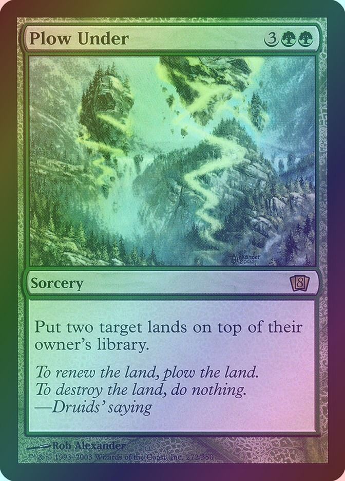 Plow Under (8ED) (272★) / Foil