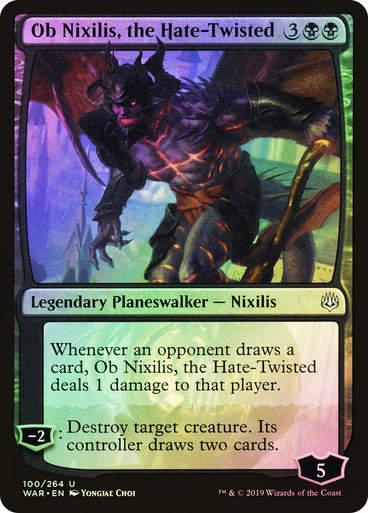 Ob Nixilis, the Hate-Twisted (WAR) (100) / Foil