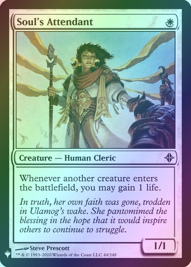 Soul's Attendant (PLST) (ROE-44) / Foil