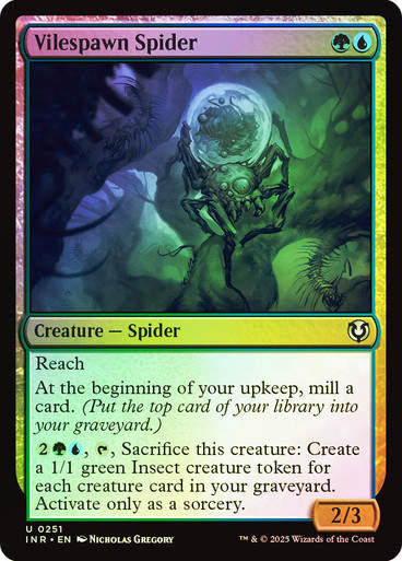 Vilespawn Spider (INR) (251) / Foil