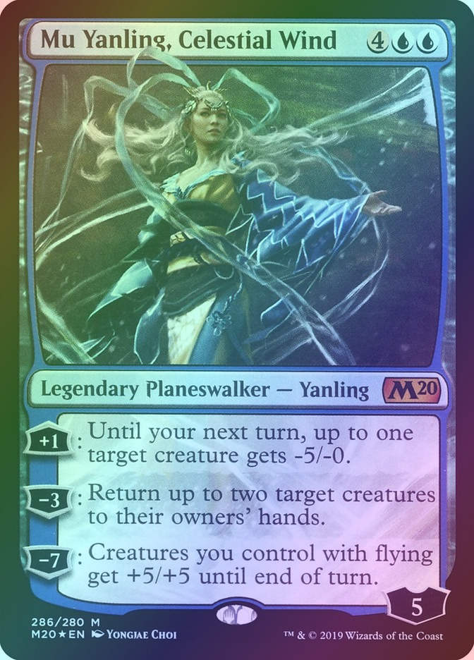 Mu Yanling, Celestial Wind (M20) (286) / Foil