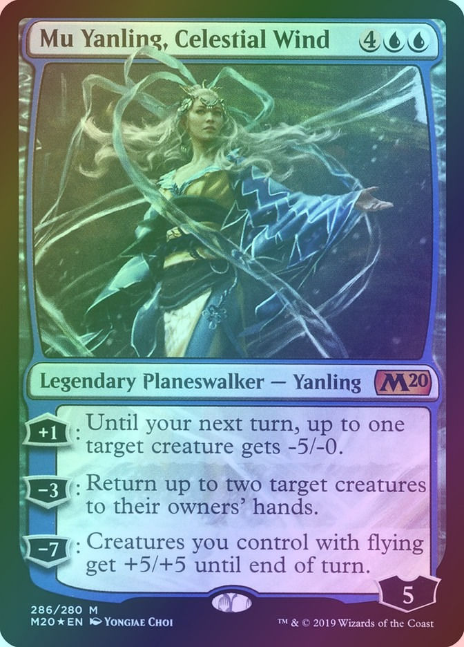 Mu Yanling, Celestial Wind (M20) (286) / Foil
