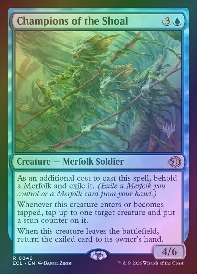 Champions of the Shoal (PECL) (46p) / Foil