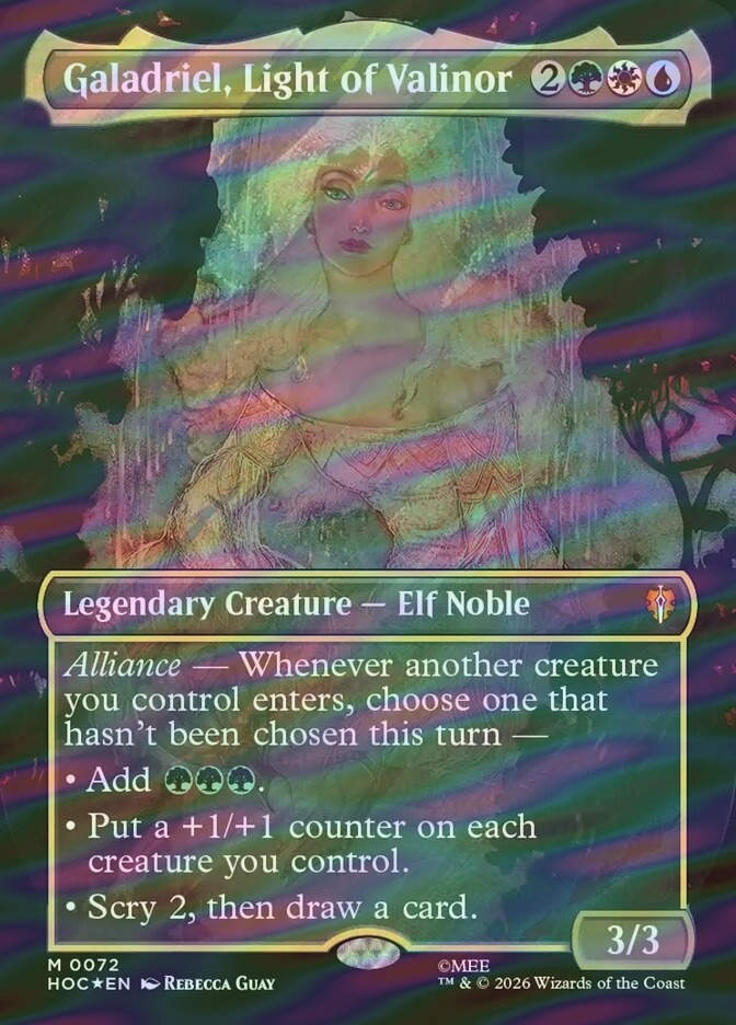 Galadriel, Light of Valinor (HOC) (72) / Surge Foil